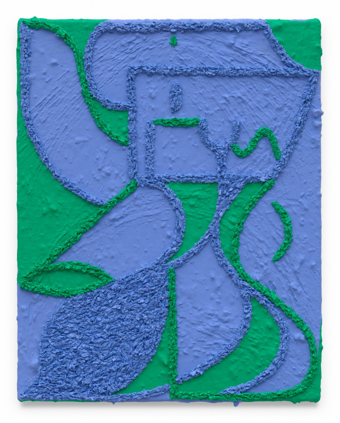 Ursula, 2023, Oil and marble dust on linen, 10 x 8 inches, 25.4 x 20.3 cm, (MMG#36719)