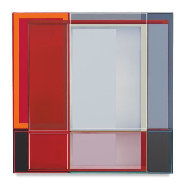 Build, 2016, Acrylic on canvas, 22 x 22 inches, 55.9 x 55.9 cm, AMY#28424