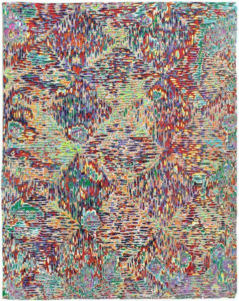 David Allan Peters, Untitled #4, 2014, Acrylic on wood panel, 20 x 16 inches, 50.8 x 40.6 cm, A/Y#21531