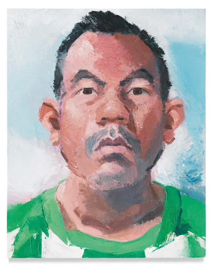 Gabriel, 2021, Oil on canvas, 20 x 16 inches, 50.8 x 40.6 cm