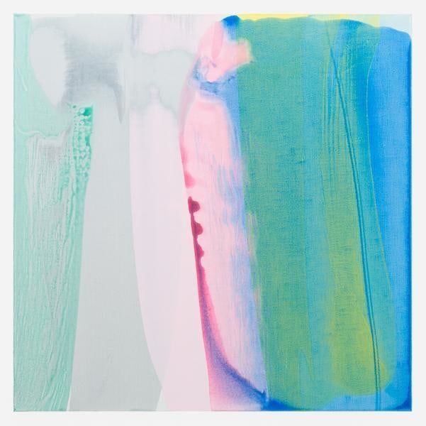 Movements (tides, automatic 3), 2015, Acrylic on linen, 45 x 45 inches, 114.3 x 114.3 cm, AMY#28232