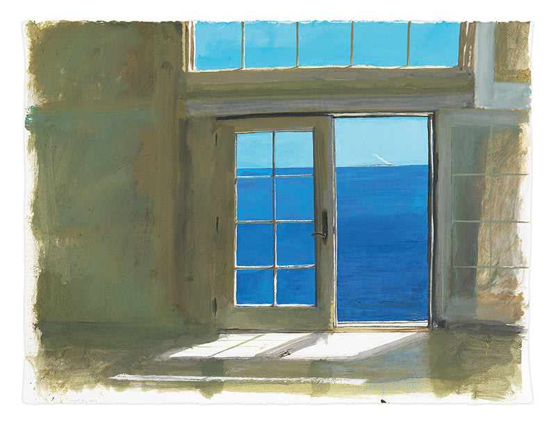 High Tide, 2017, Gouache on paper, 22 1/2 x 30 inches, 57.2 x 76.2 cm, MMG#29432