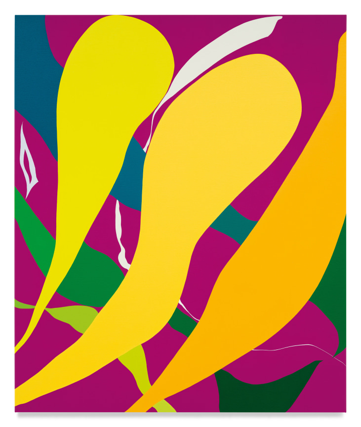 Chords, 2021, Oil on linen blend, 67 x 56 inches, 170.2 x 142.2 cm, MMG#34061