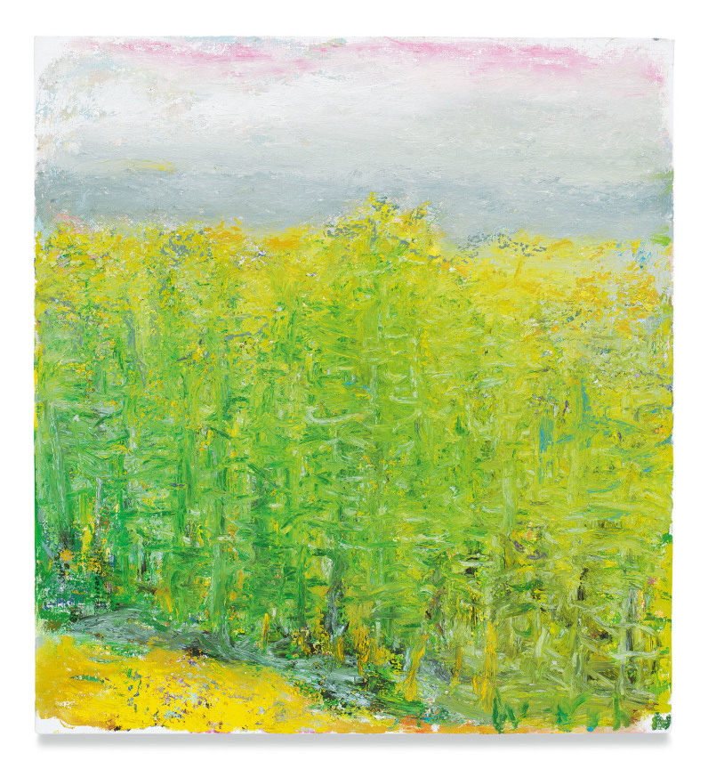 Interrupted Horizon, 2018,&nbsp;Oil on canvas,&nbsp;24 x 22 inches,&nbsp;61 x 55.9 cm,&nbsp;MMG#29952