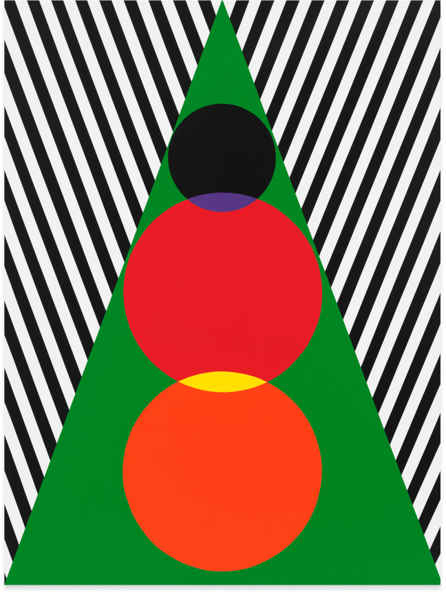 Untitled (Universal Consciousness After Alice Coltrane), 2021, Acrylic paint on wood, 48 x 36 inches, 121.9 x 91.4 cm, MMG#33130