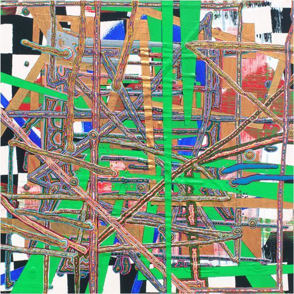 Steven Charles, 1968, 2014, Acrylic on wood, 10 x 10 inches, 25.4 x 25.4 cm, A/Y#21842