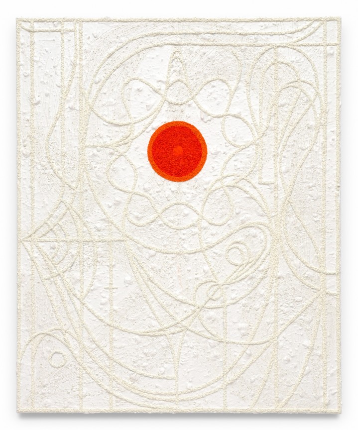 Daughters of the Wind, 2024, Oil and marble dust on linen, 44 x 36 inches, 111.8 x 91.4 cm, MMG#37035