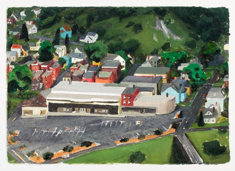 And Then (from Diptych V), 2014/2015, Monotype, 5 x 7 inches, 12.7 x 17.8 cm, AMY#28294.2