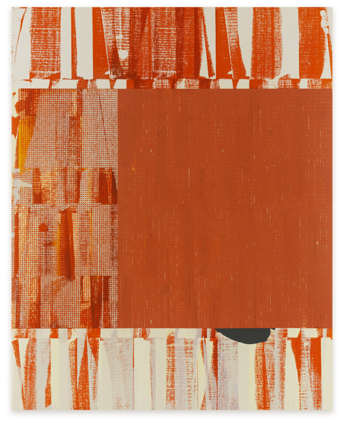 Aggregate 9 (slab), 2023, Oil and acrylic on canvas over panel, 60 x 48 inches, 152.4 x 121.9 cm, MMG#35220