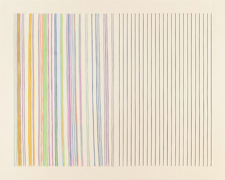 &quot;Mirror,&quot; 1977, Acrylic on canvas, 91 x 113 1/2 inches, 231.1 x 288.3 cm, A/Y#19543