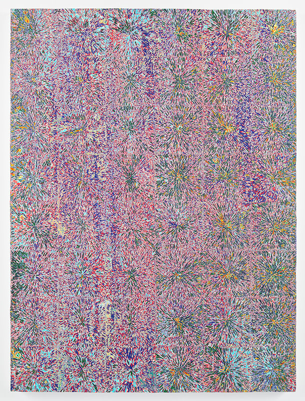 David Allan Peters,&nbsp;Untitled #18, 2017,&nbsp;Acrylic on panel,&nbsp;48 x 36 inches,&nbsp;121.9 x 91.4 cm, MMG#29671