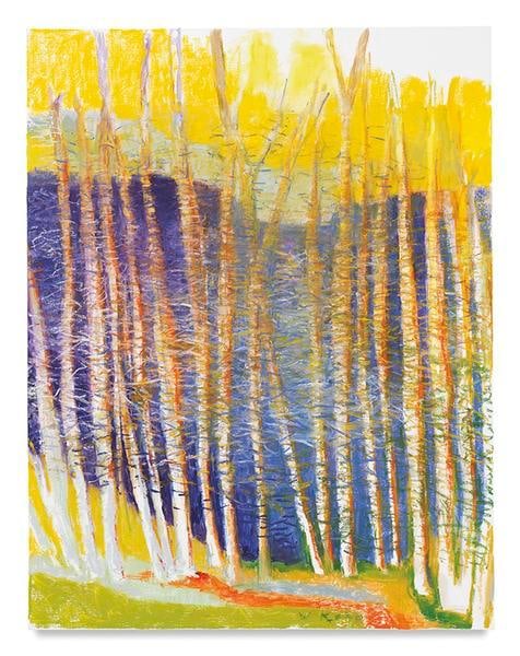 At the Edge of the Pond, 2016, Oil on canvas, 66 x 52 inches, 167.6 x 132.1 cm, AMY#28655