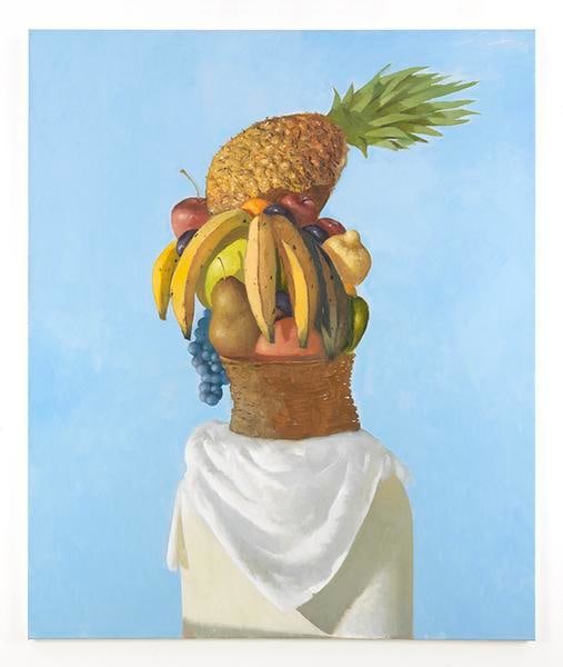 Homage to Carmen Miranda II, 2003, Oil on canvas, 72 x 60 inches, 182.9 x 152.4 cm, AMY#22692
