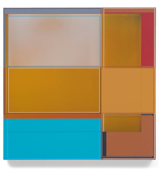 Beer Garden, 2015, Acrylic on canvas, 22 x 22 inches, 55.9 x 55.9 cm, A/Y#22341