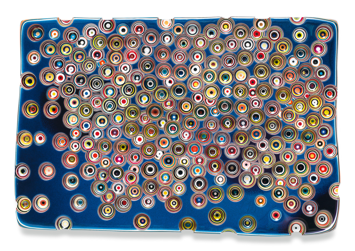 ASECRETLIFE, 2018,&nbsp;Epoxy resin and pigments on wood,&nbsp;24 x 36 inches,&nbsp;61 x 91.4 cm,&nbsp;MMG#30680