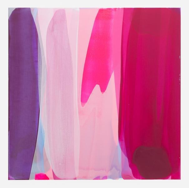 Movements (tides, automatic 1), 2016, Acrylic on linen, 45 x 45 inches, 114.3 x 114.3 cm, AMY#28157