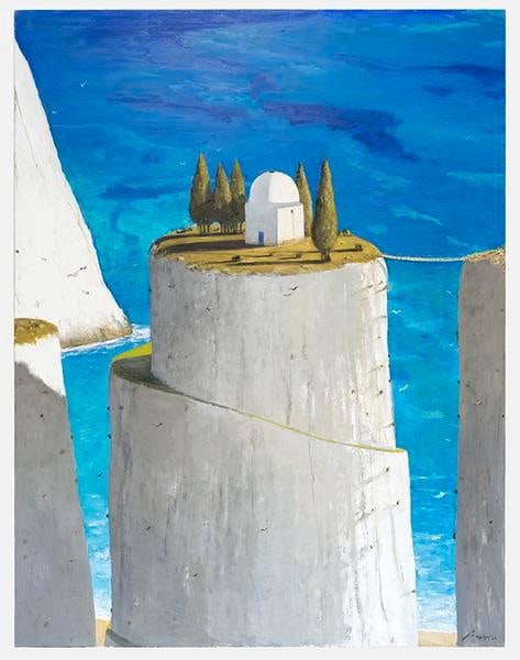 The Warlock&#039;s Lair, 2014, Oil on canvas, 78 x 60 inches, 198.1 x 152.4 cm, AMY#21633