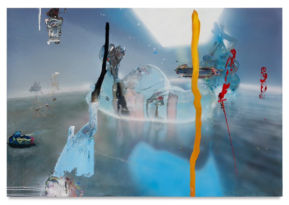 Tom LaDuke, The Blow That Hurts The Ones That Don't, 2021, Acrylic on canvas over panel, 51 1/2 x 75 inches, 130.8 x 190.5 cm, MMG#33043