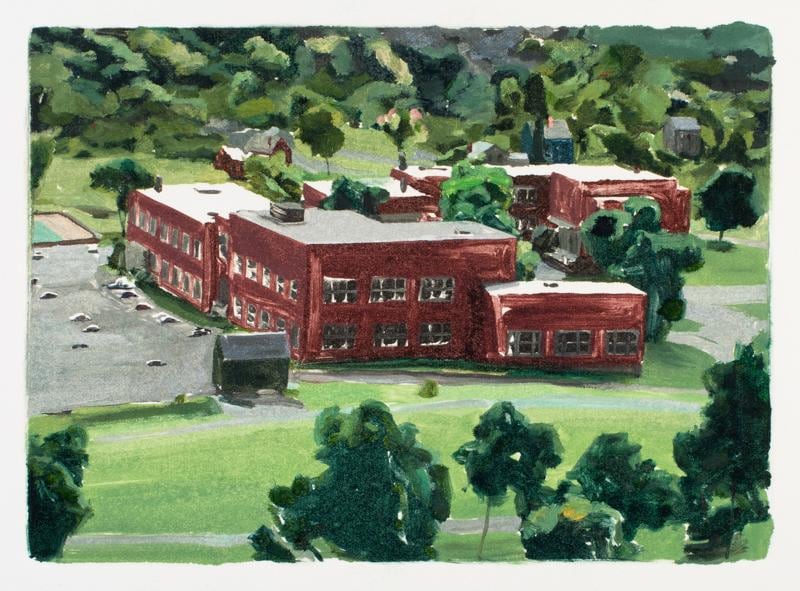 And Then (from Diptych IV), 2014/2015, Monotype, 5 x 7 inches, 12.7 x 17.8 cm, AMY#28293.2