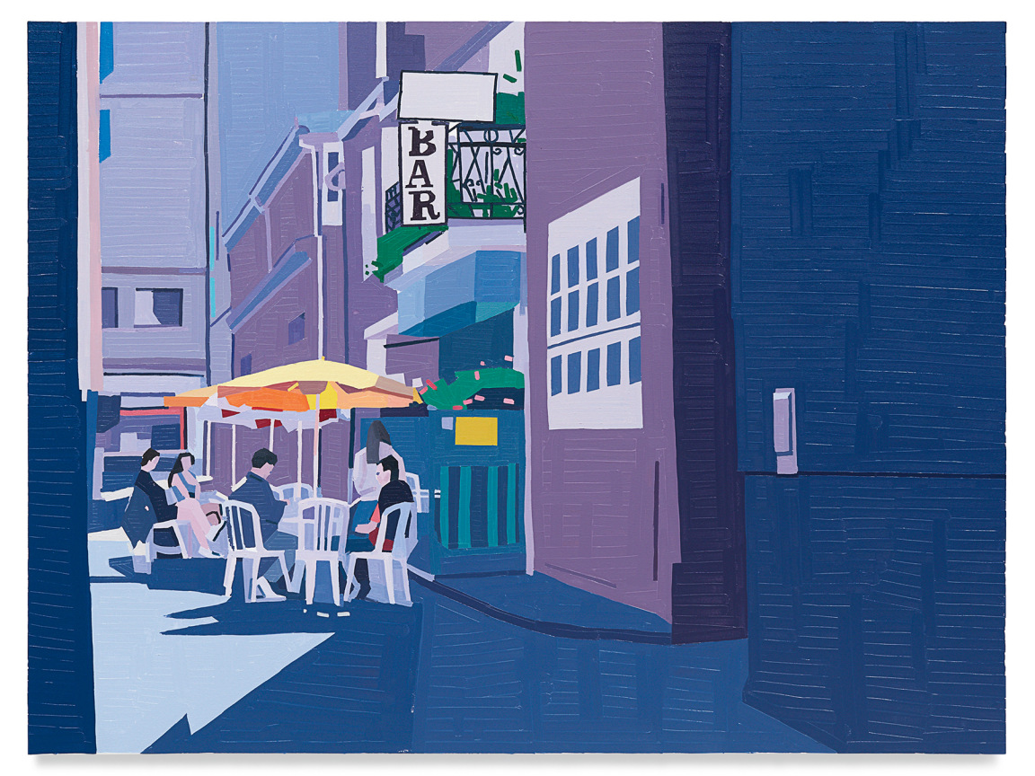 Guy Yanai,&nbsp;Saint-Malo (Gaspard &amp;amp; Solene), 2021, Oil on linen, 59 x 78 3/4 inches, 150 x 200 cm