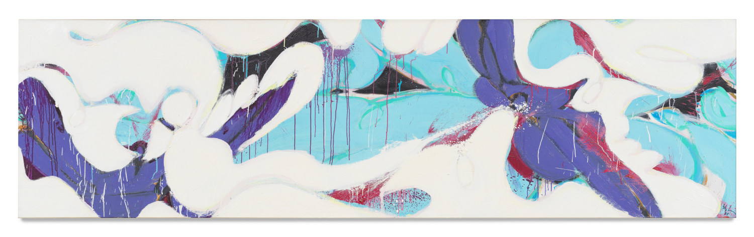 Hard Frost, 1975, Oil on canvas, 32 x 116 inches, 81.3 x 294.6 cm, MMG #34163