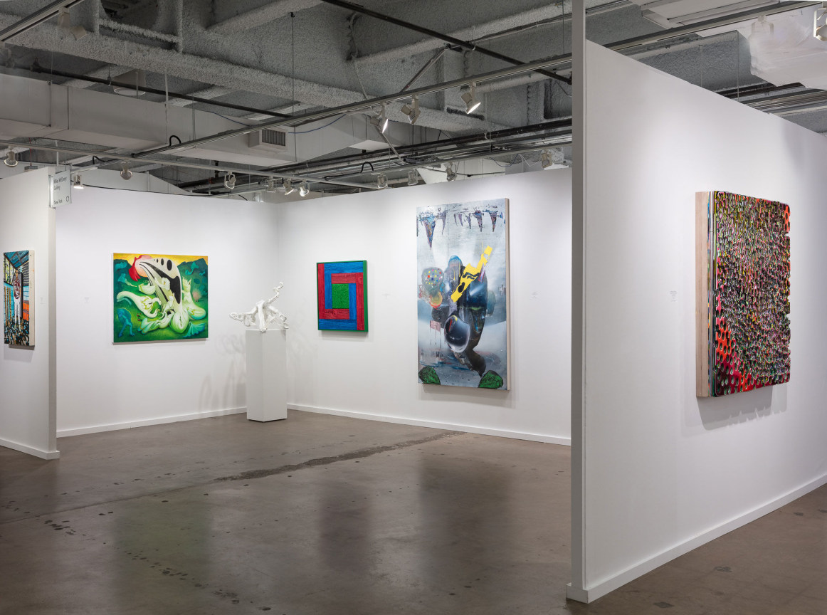 Installation view, Booth #C1, Miles McEnery Gallery, Dallas Art Fair 2021