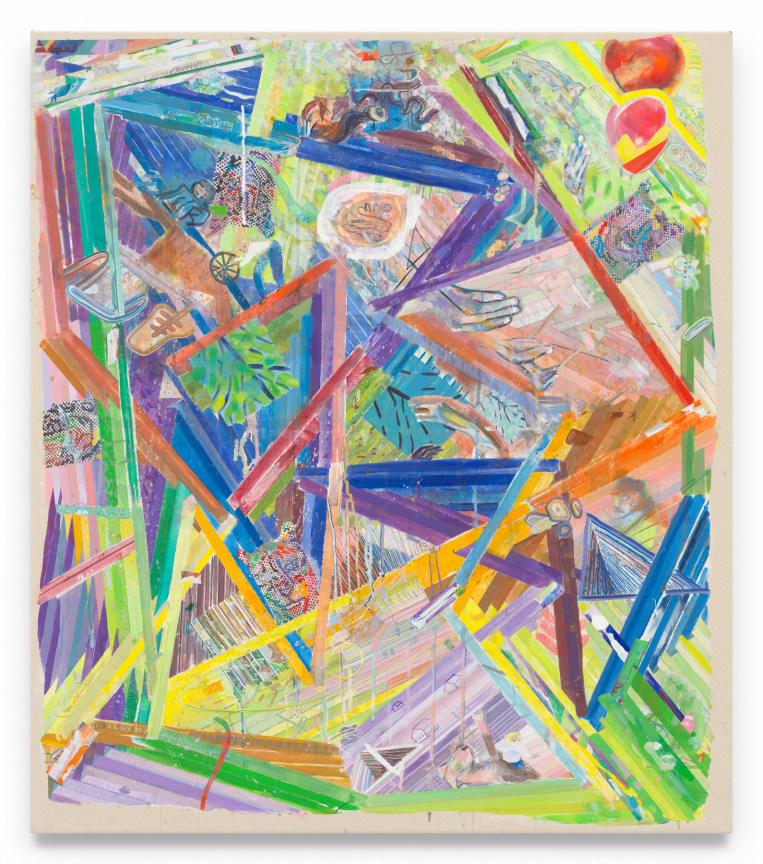 colormemoryscape, 2024, Acrylic on canvas, 42 x 35 inches, 106.7 x 88.9 cm, MMG#37256