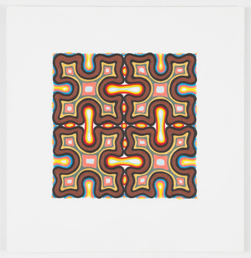 Warren Isensee,&nbsp;Untitled, 2019, Colored pencil on paper,&nbsp;6 1/2 x 7 inches, 16.5 x 17.8 cm,&nbsp;MMG#31154