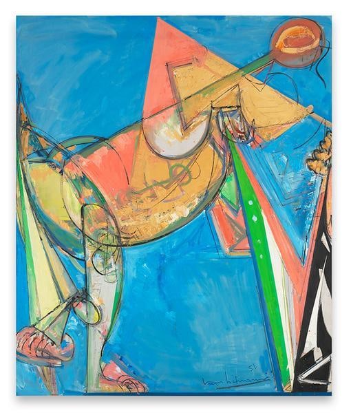 Hans Hofmann, Perpetuita, 1951, Oil on canvas, 72 x 60 inches, 182.9 x 152.4 cm, AMY#1724