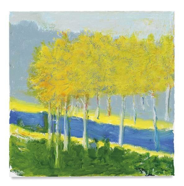 Spring Foliage, 2016, Oil on canvas, 24 x 24 inches, 61 x 61 cm, AMY#28651