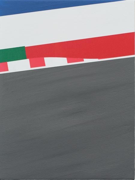 Brian Alfred, Lemans, 2015, Acrylic on canvas, 12 x 9 inches, 30.5 x 22.9 cm, A/Y#22392