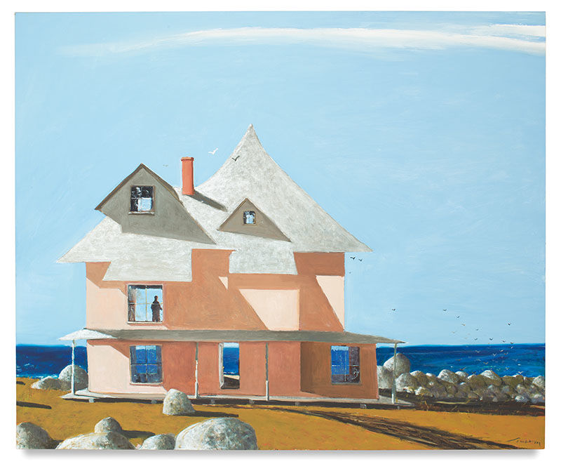 The Beginning of a New Morning, 2014, Oil on canvas, 60 x 72 inches, 152.4 x 182.9 cm, MMG#28066