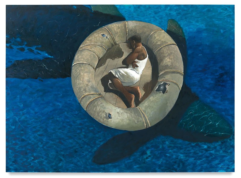 El Sueño de la Razon, 2016, Oil on canvas, 72 x 98 inches, 182.9 x 248.9 cm, MMG#29875