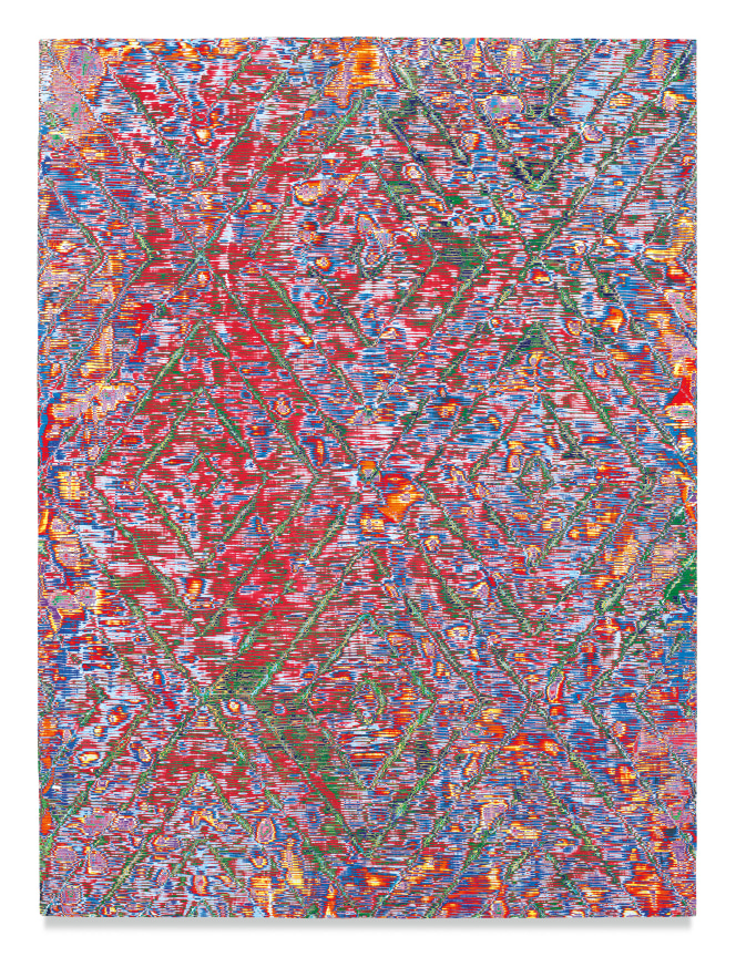 Untitled #4, 2019,&nbsp;Acrylic on panel,&nbsp;48 x 36 inches,&nbsp;121.9 x 91.4 cm,&nbsp;MMG#31029