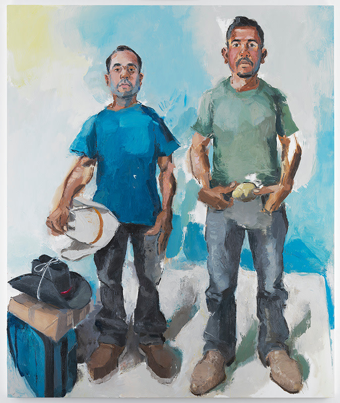 John Sonsini,&nbsp;Miguel &amp;amp; Christian, 2017,&nbsp;Oil on canvas,&nbsp;72 x 60 inches,&nbsp;182.9 x 152.4 cm, MMG#29521
