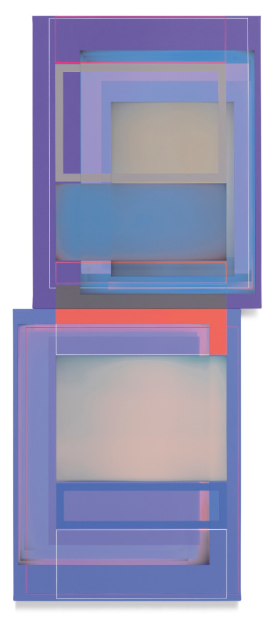 Smokestack, 2021, Acrylic on canvas, 54 x 23 inches, 137.2 x 58.4 cm, MMG#33633