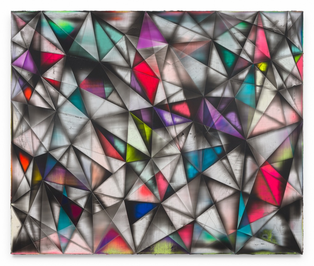 Counterspace, 2025, Acrylic on linen, 59 x 71 inches, 149.9 x 180.3 cm, MMG#37495