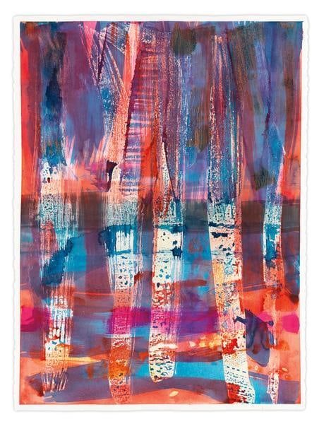 Untitled, 2015, Mixed media on paper, 30 x 22 1/2 inches, 76.2 x 57.2 cm, AMY#27943