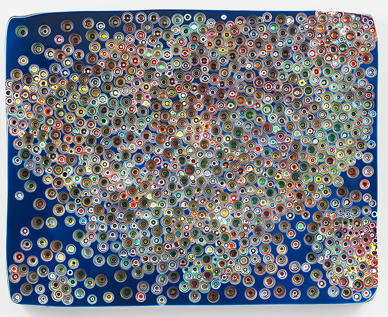 Markus Linnenbrink,&nbsp;FLYFLYFLYFLYFLYFLYFLYTRYTRYTRYTRY..., 2018,&nbsp;Epoxy resin and pigments on wood,&nbsp;48 x 60 inches,&nbsp;121.9 x 152.4 cm, MMG29756