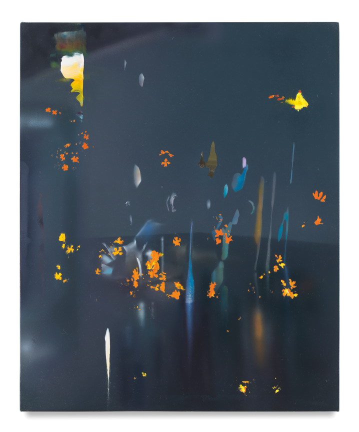 Embers, 2018,&nbsp;Acrylic on canvas over panel,&nbsp;22 x 18 inches,&nbsp;55.9 x 45.7 cm,&nbsp;MMG#30128