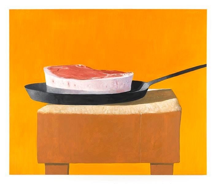 On the Edge, 2002, Oil on canvas, 60 x 72 inches, 152.4 x 182.9 cm, AMY#22553