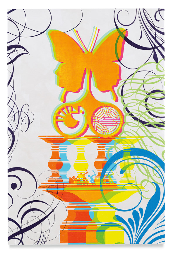 Mindscape 41, 2019,&nbsp;Acrylic on linen,&nbsp;36 x 24 inches,&nbsp;91.4 x 61 cm,&nbsp;MMG#31677