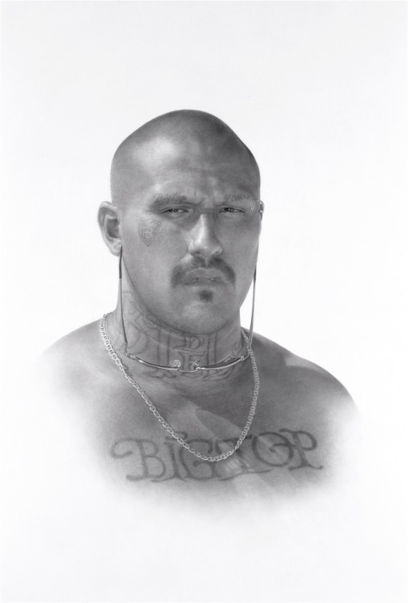 Deadly Friends (Big Top), 2010,&nbsp;Graphite on paper,&nbsp;36 x 24 inches,&nbsp;91.4 x 61 cm, MMG#18883