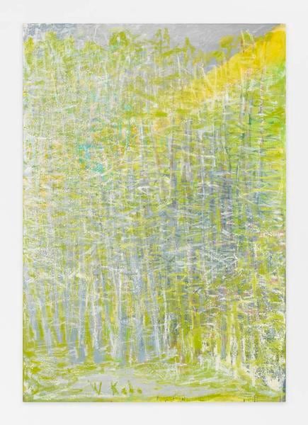 Greenish Haze, 2014, Oil on canvas, 52 x 36 inches, 132.1 x 91.4 cm, AMY#22143