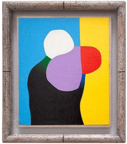 &quot;Knew to me,&quot; 2000-2001, Oil on rag paper on linen, 12 x 10 inches, 30.5 x 25.4 cm, A/Y#19109