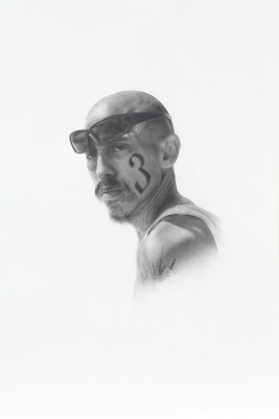 Deadly Friends (Avenue 30), 2013, Graphite on paper, 36 x 24 inches, 91.4 x 61 cm, MMG#20977