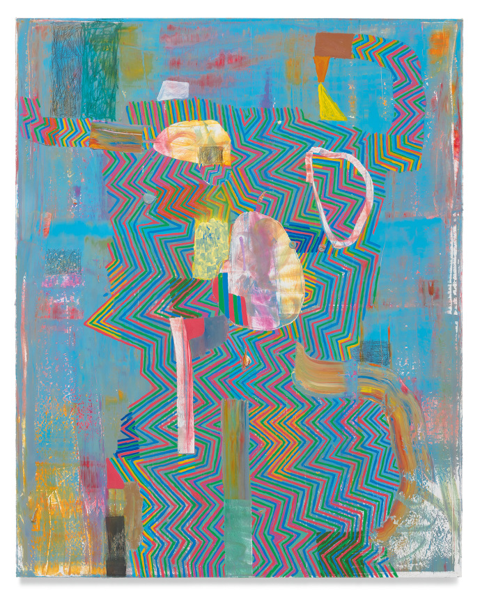 TOMORY DODGE, Horns, 2021, Oil on canvas, 60 x 48 inches, 152.4 x 121.9 cm, MMG#33156