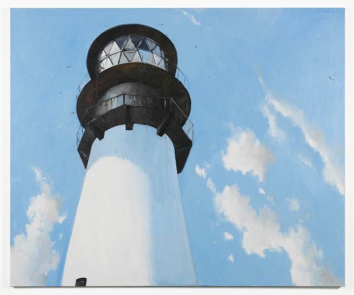 Light at the Bay of Mirrors, 2013, Oil on canvas, 60 x 72 inches 152.4 x 182.9 cm, AMY#22219