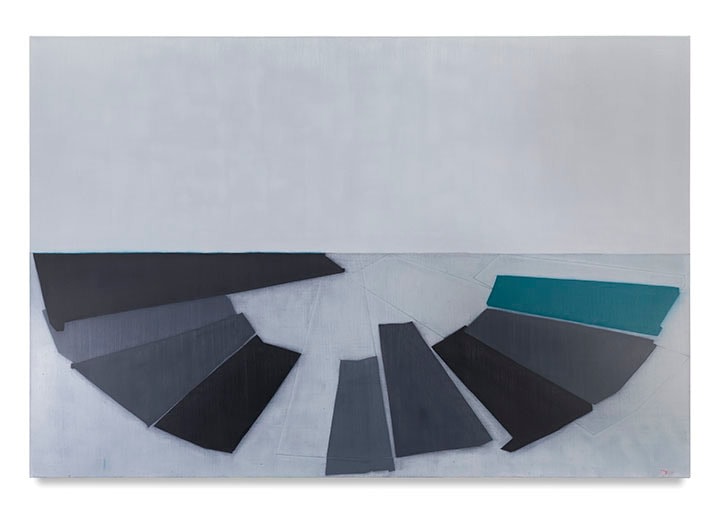 719 (D. Balmori island), 2016, Oil on linen, 60 x 90 inches, 152.4 x 228.6 cm, AMY#28704
