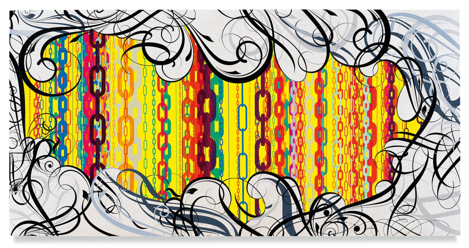 Mindscape 25, 2019,&nbsp;Acrylic on linen,&nbsp;36 x 72 inches,&nbsp;91.4 x 182.9 cm,&nbsp;MMG#31661